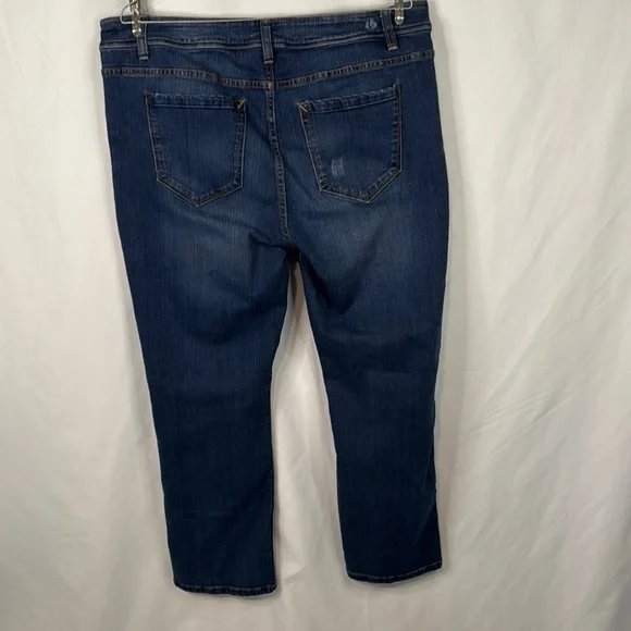 Kensie Straight Leg Women's Jeans - Picture 2 of 4